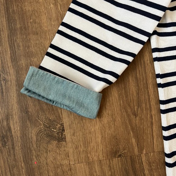 NEW Southern Tide Stripe Shirt Dress Beach - Picture 7 of 14